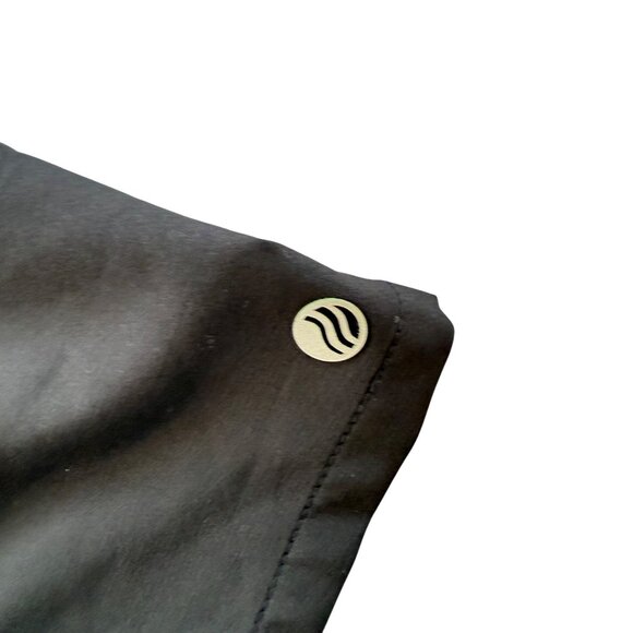 Barco‎ One Wellness Womens Scrub Top V-Neck With Pockets Size M Grey Lightweight - Picture 4 of 5